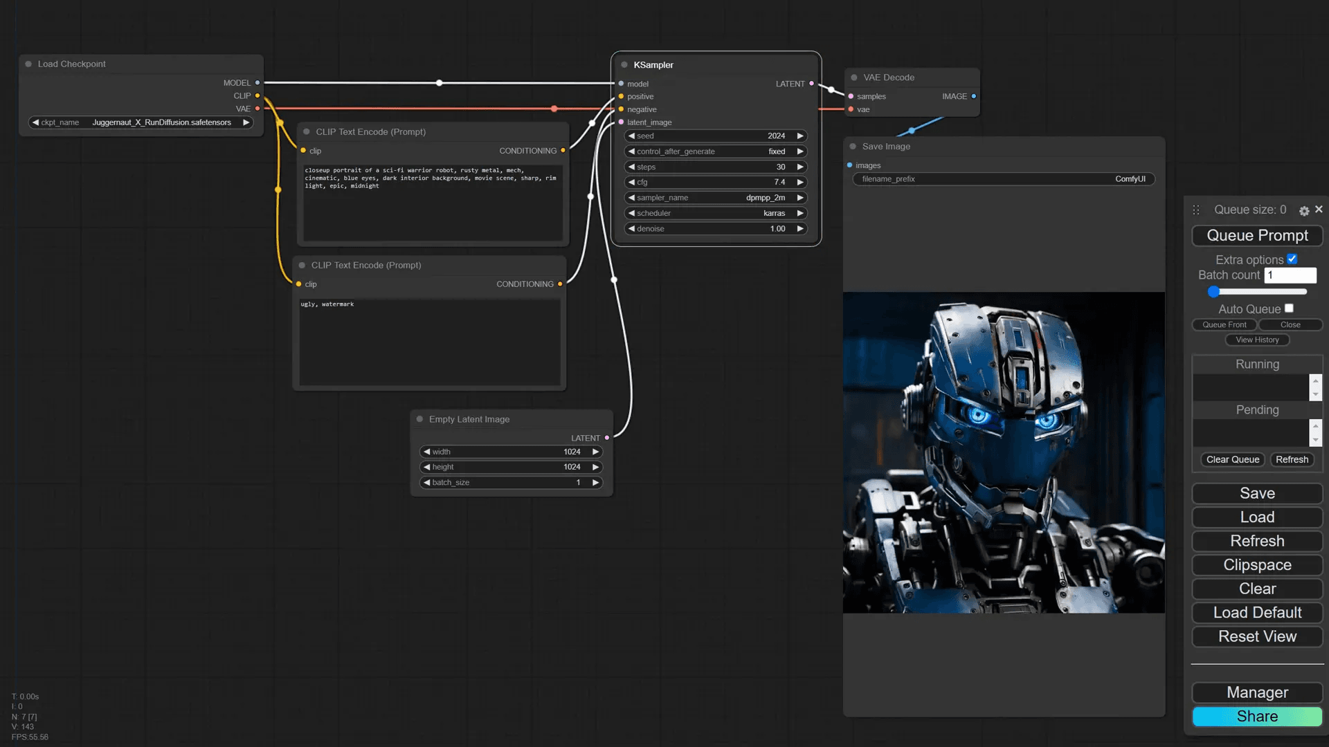 การตั้งค่าขนาด Batch