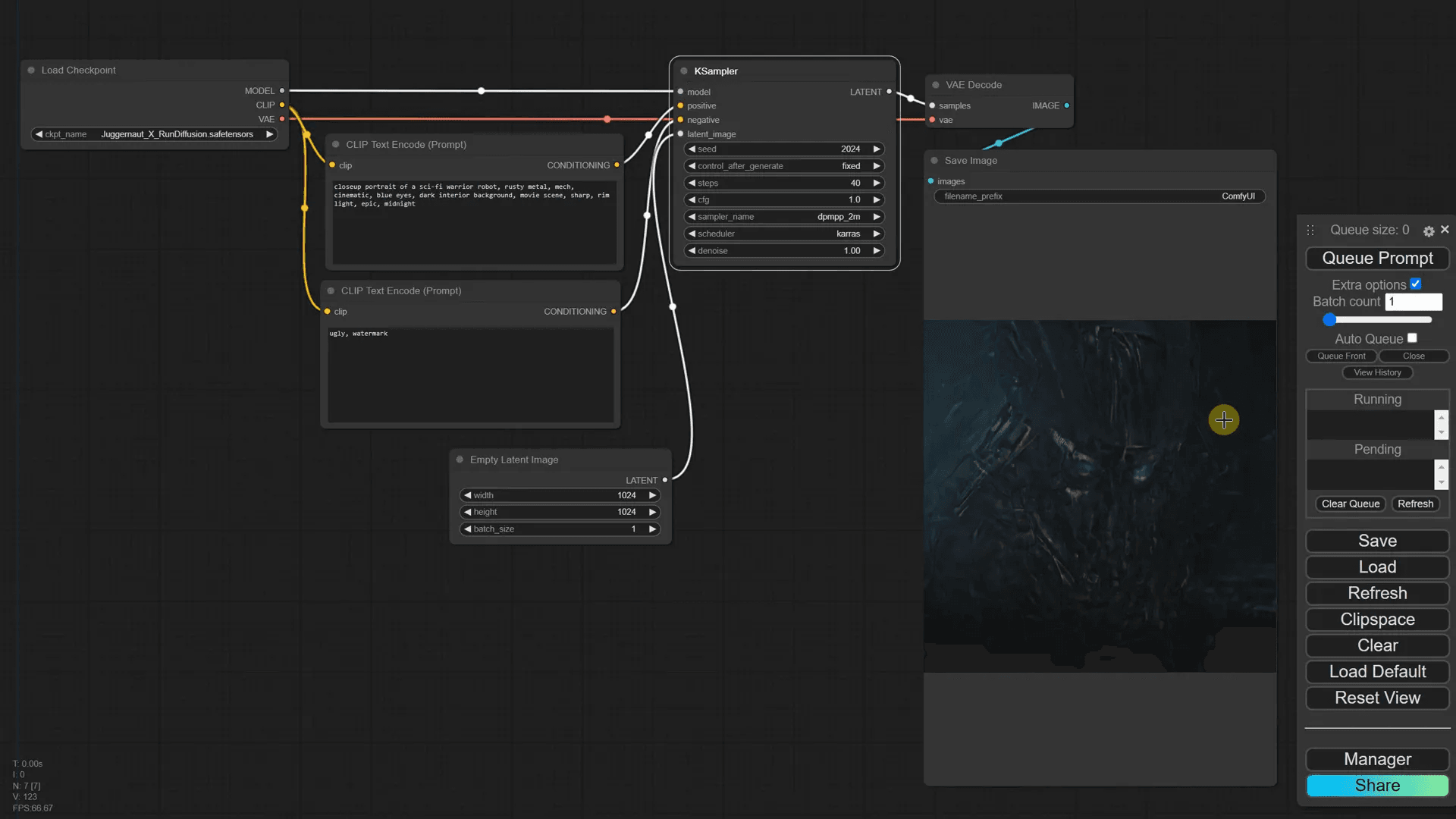 การปรับค่า CFG