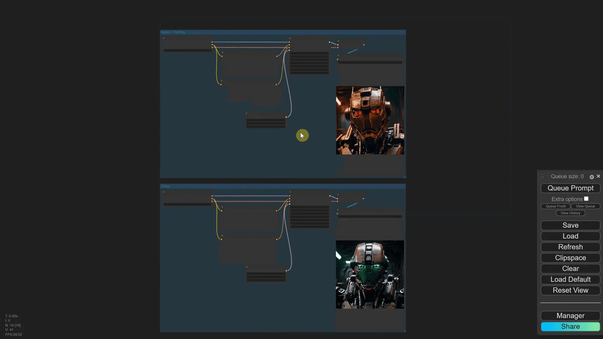 การข้าม Group Nodes