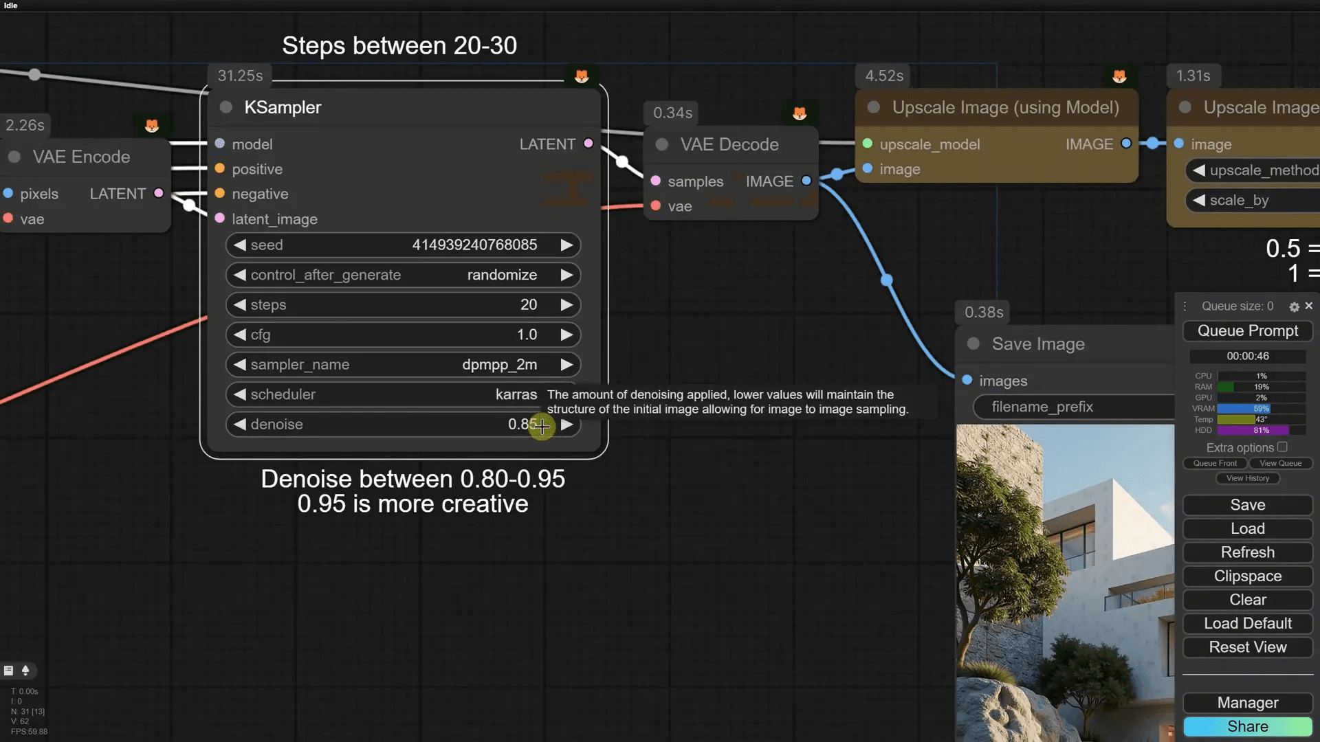 ปรับค่า Deno