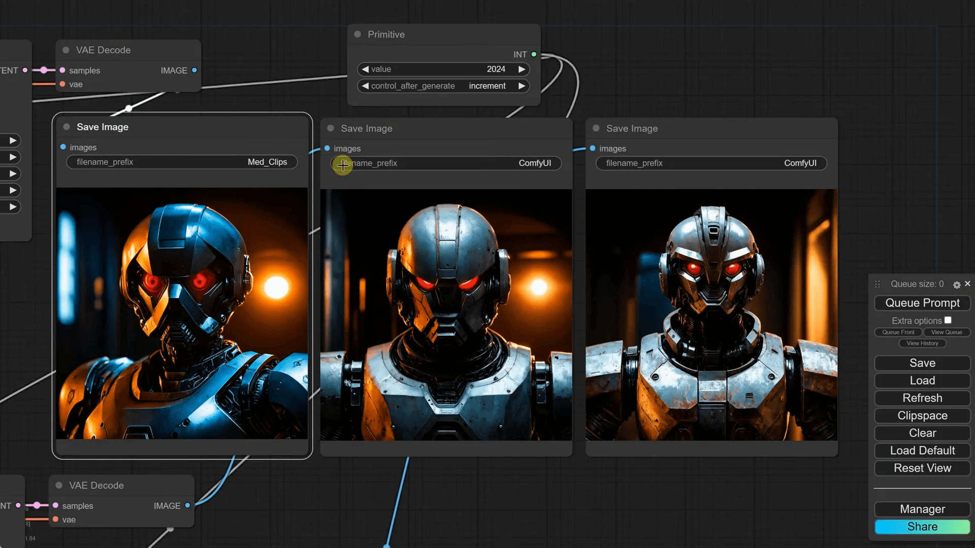 เปรียบเทียบผลลัพธ์ระหว่างโมเดลต่างๆ