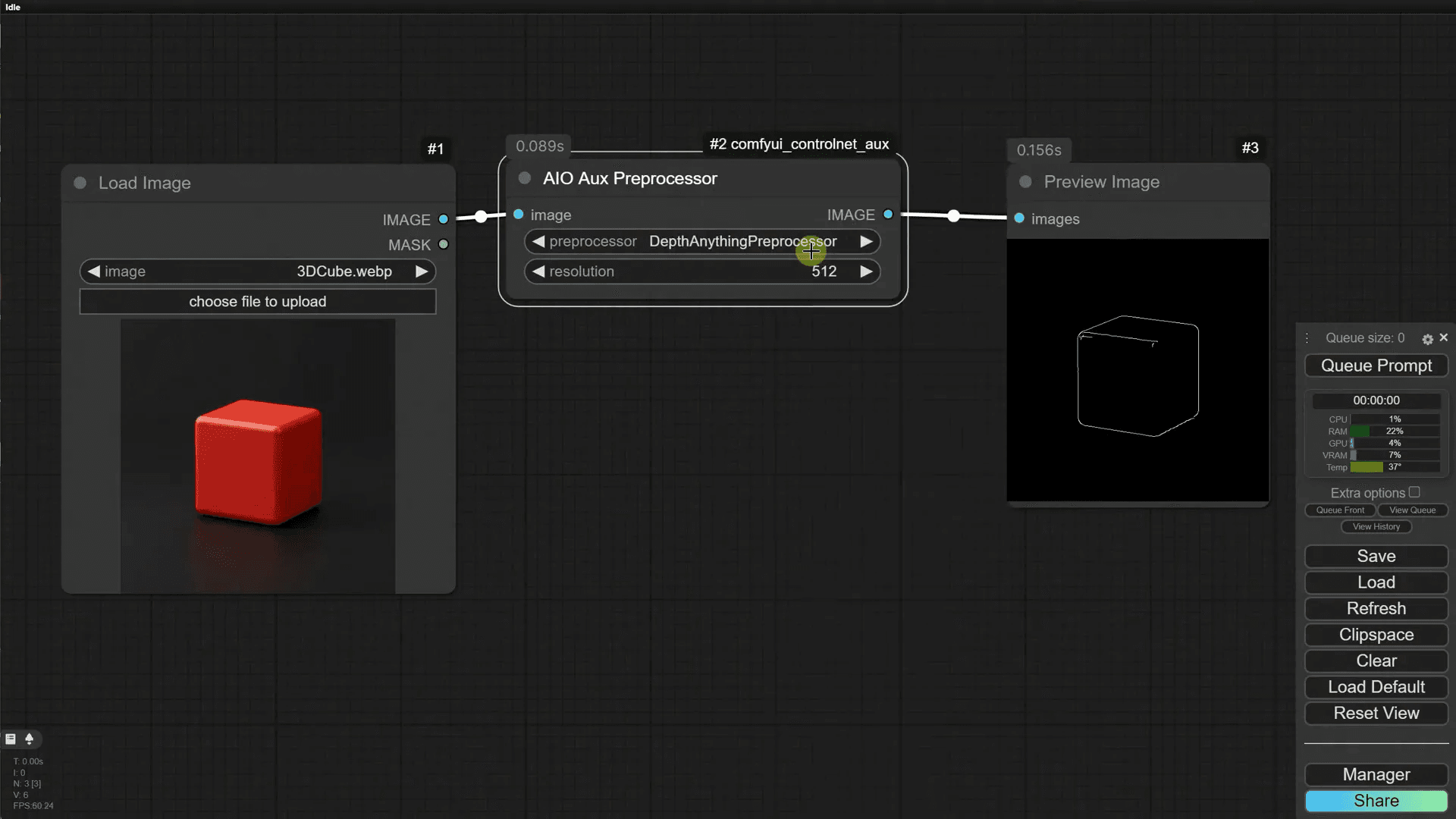 Pre-Processor setup in ControlNet