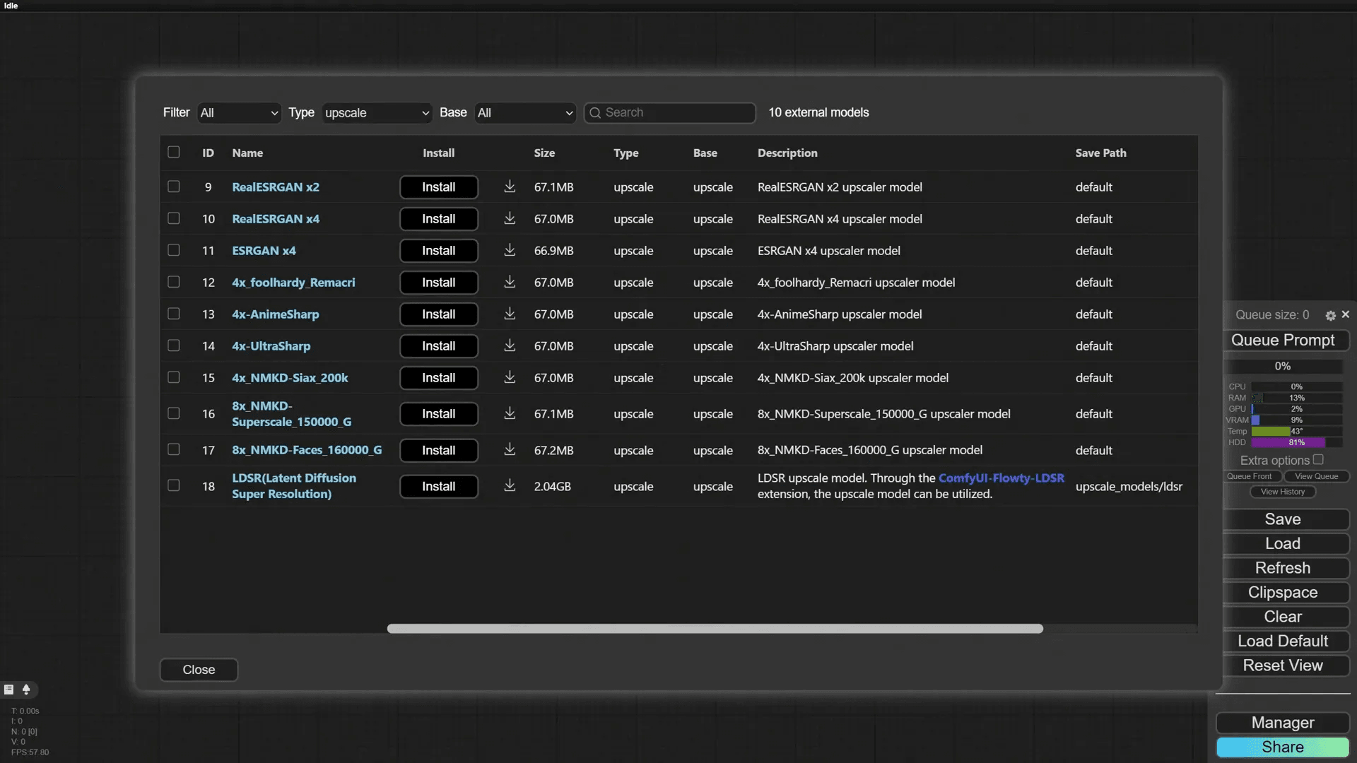 ติดตั้งโมเดล Anime Sharp