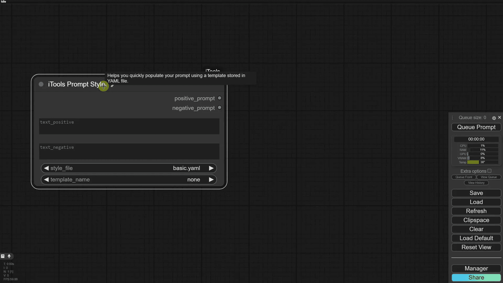 การใช้ Prompt Styler