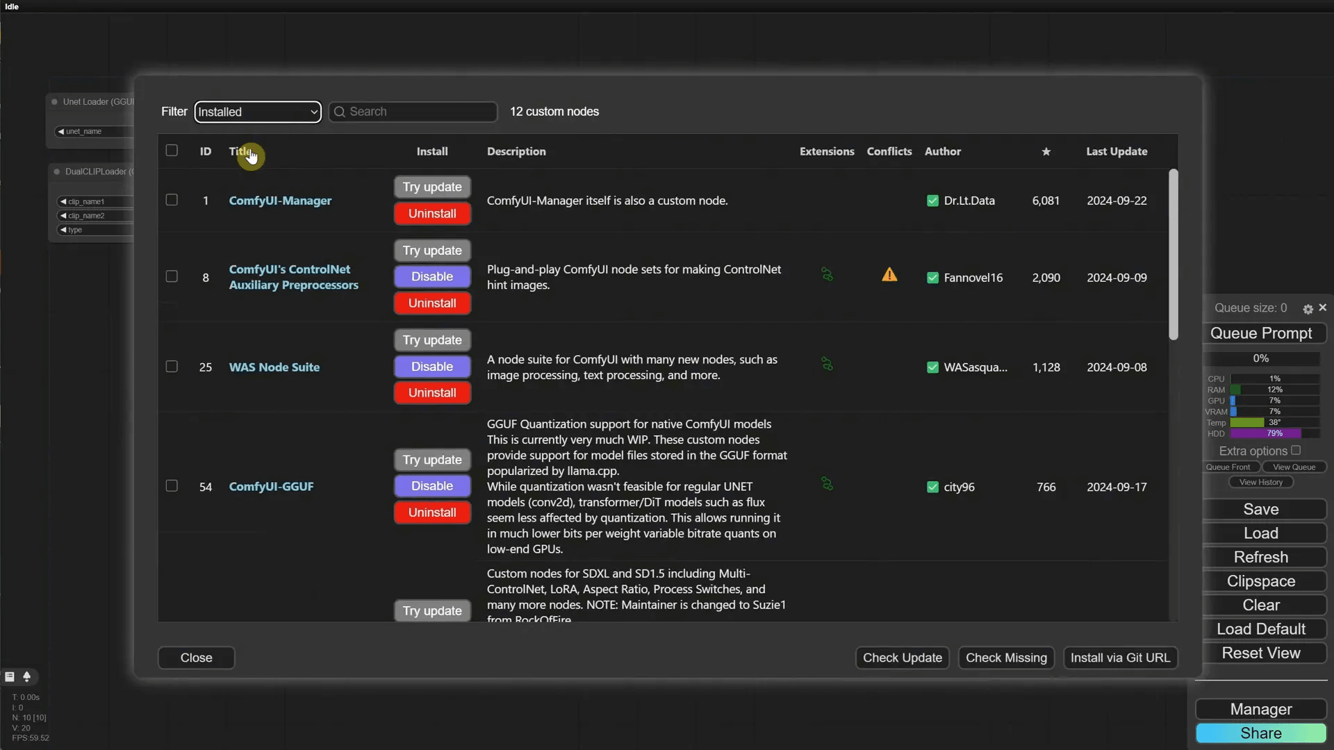 Installing Custom Nodes in ComfyUI