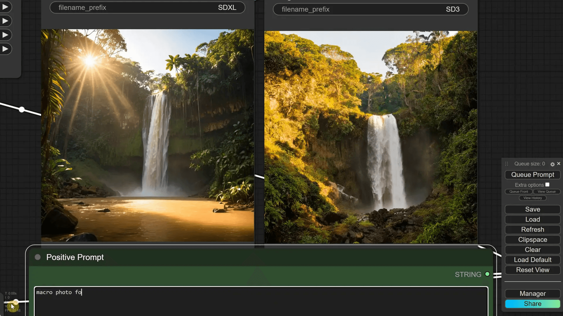 การวิเคราะห์ผลลัพธ์ระหว่าง SD3 และ SDXL