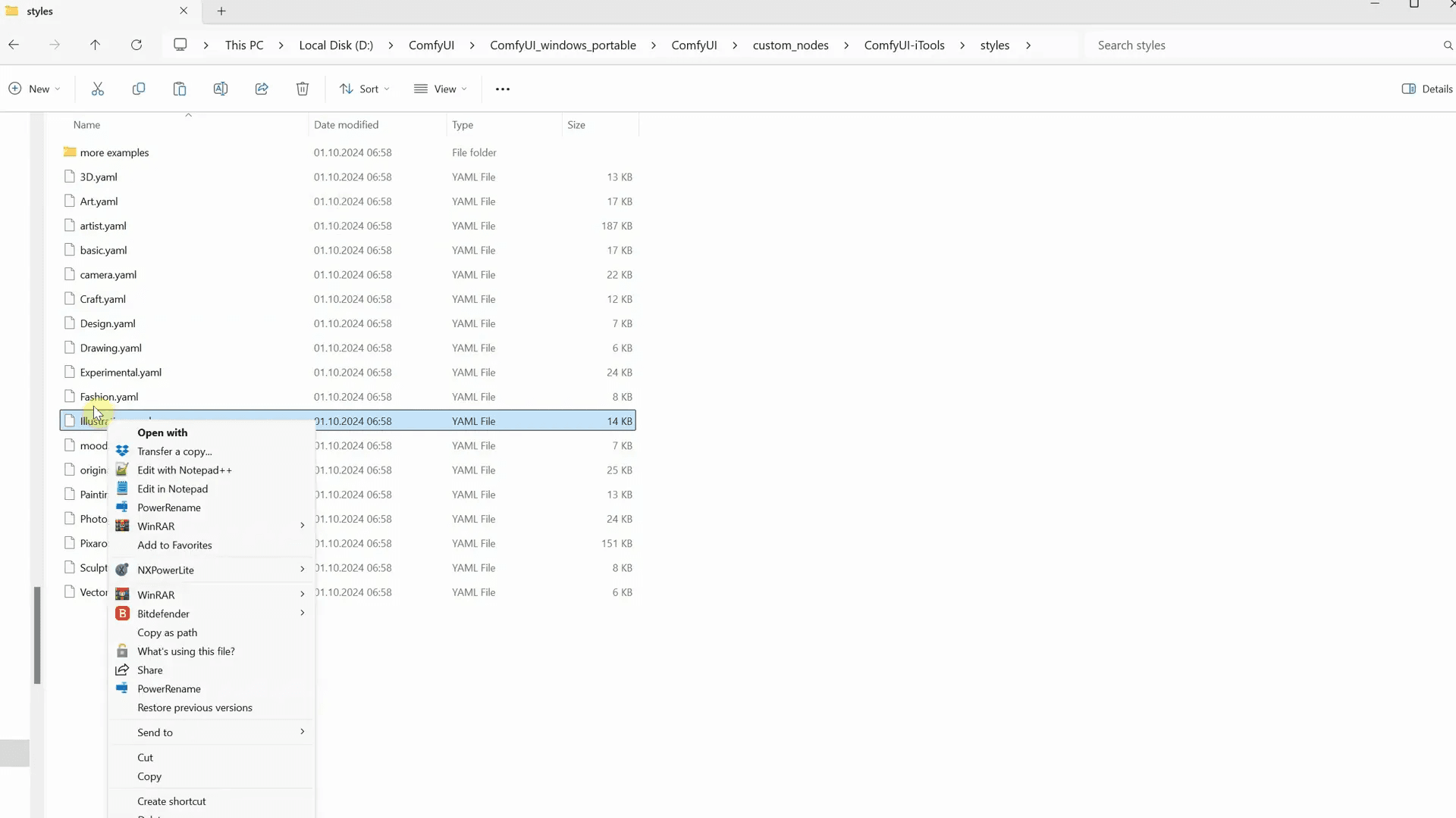 การใช้ Notepad++