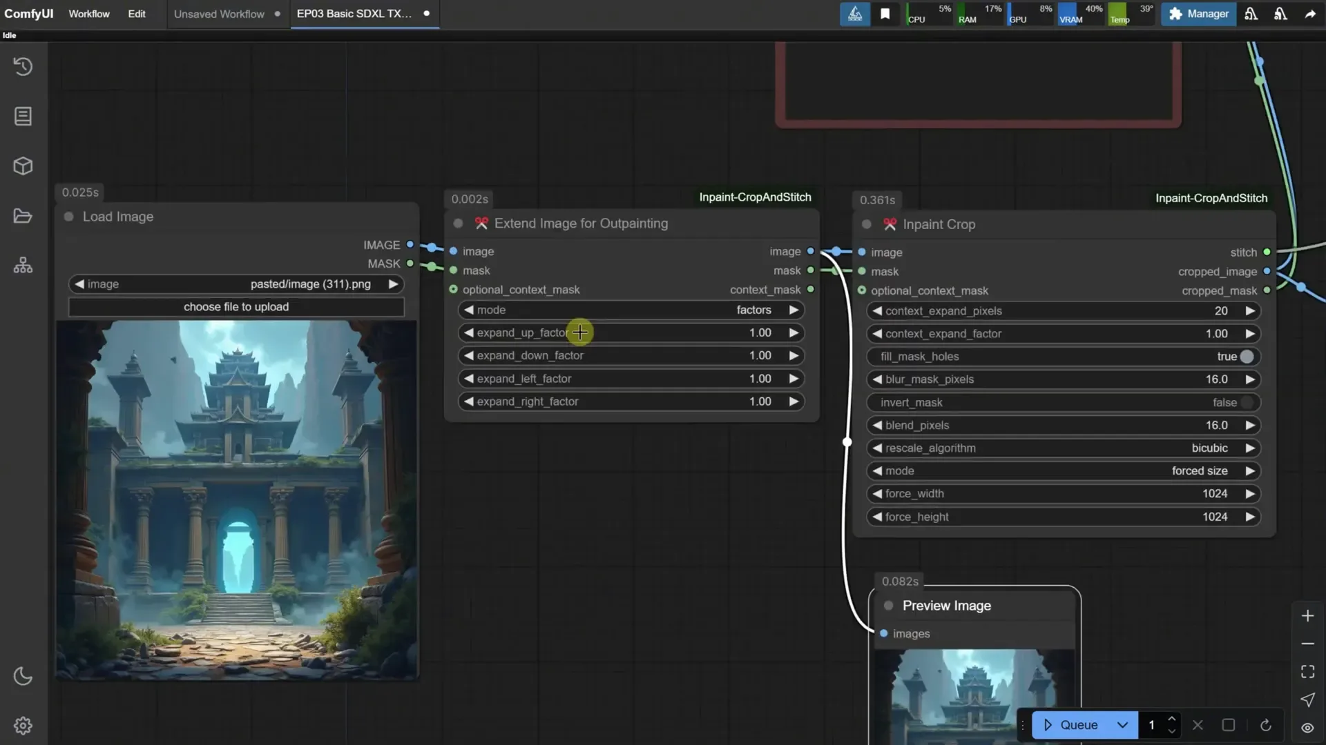 Adjusting Expansion Settings