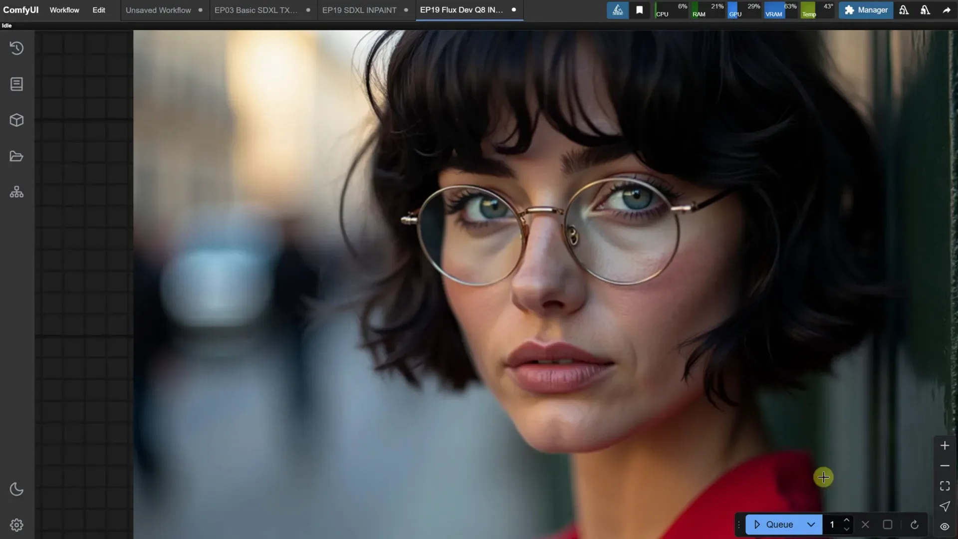 Adjusting Denoise for Flux