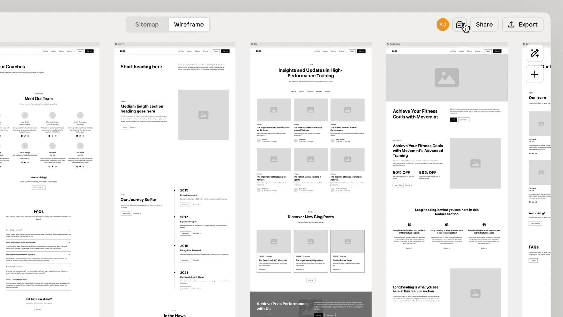 Sitemap Creation